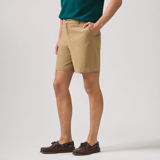 Regular Fit Stretch Twill Chinos Shorts