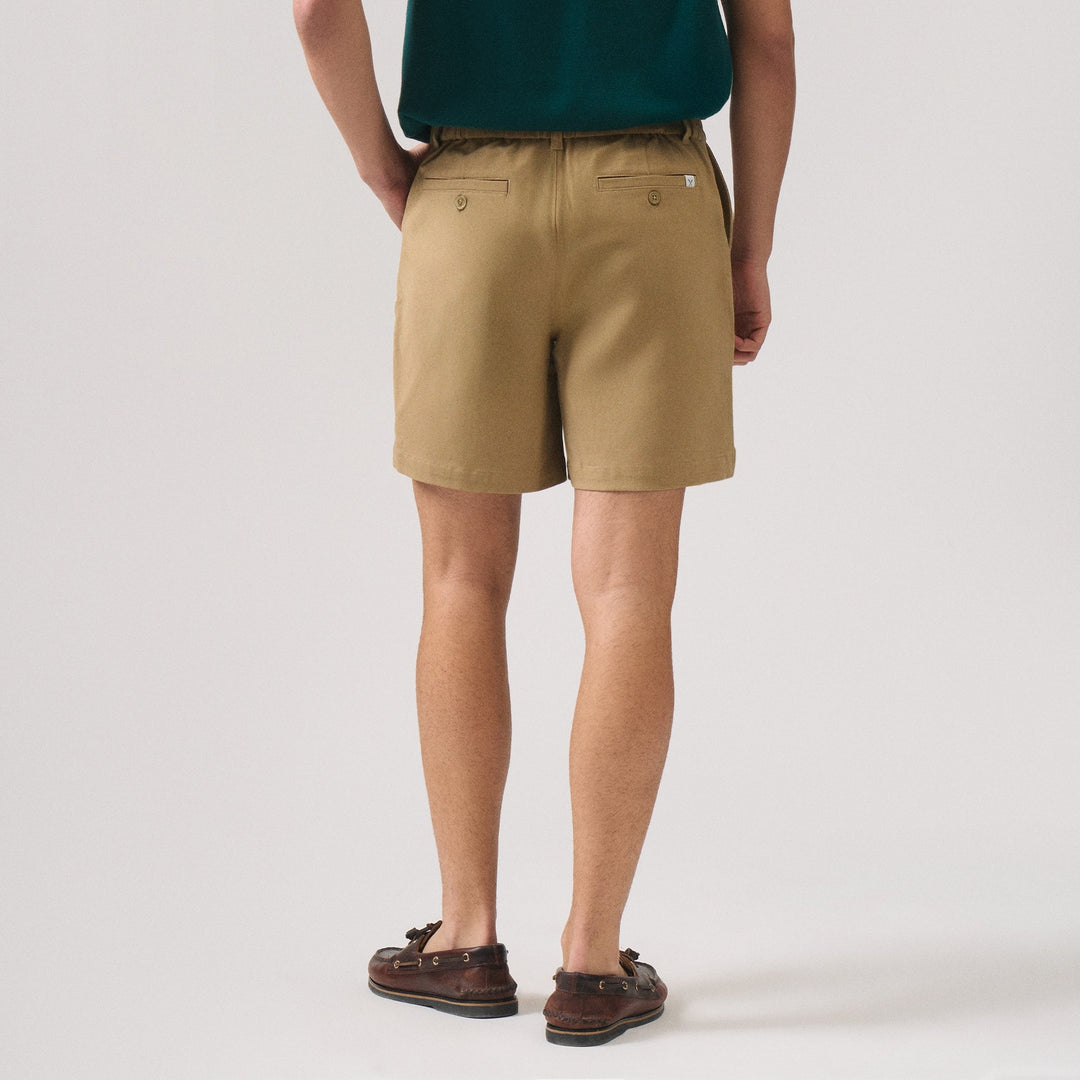 Regular Fit Stretch Twill Chinos Shorts