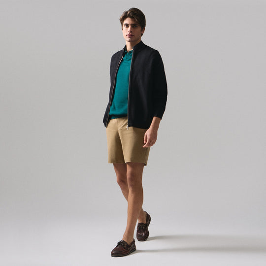 Regular Fit Stretch Twill Chinos Shorts