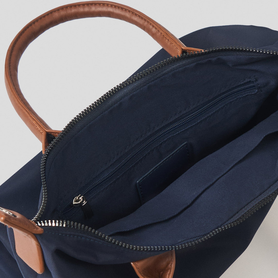 Mini Nylon Handbag With Strap