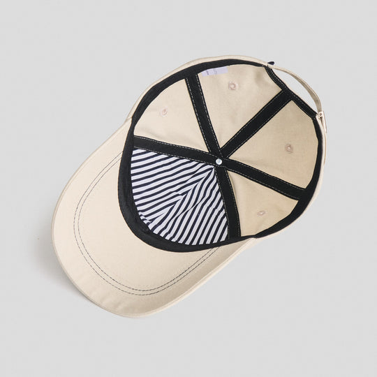 Classic Cap With Contrast Stitching