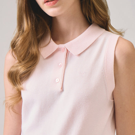 Sleeveless Polo