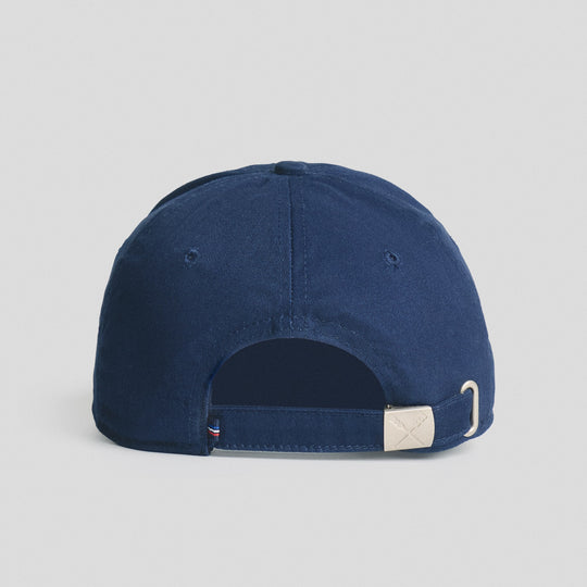 Baseball Cap With Embroidery And Taping