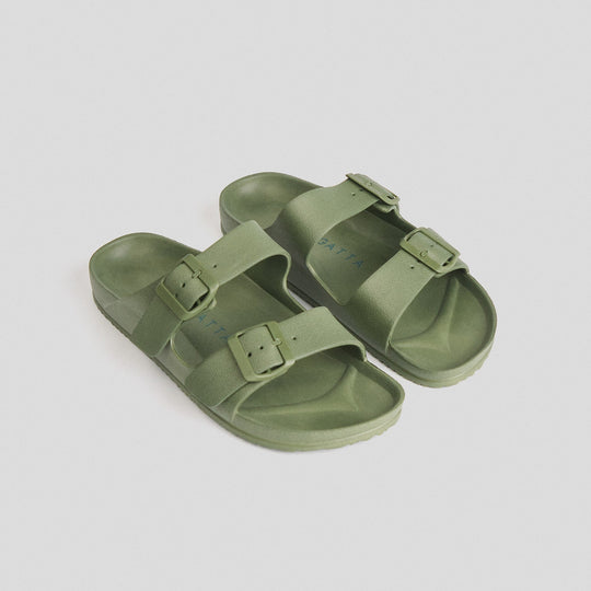 Men's Double Strap Slides