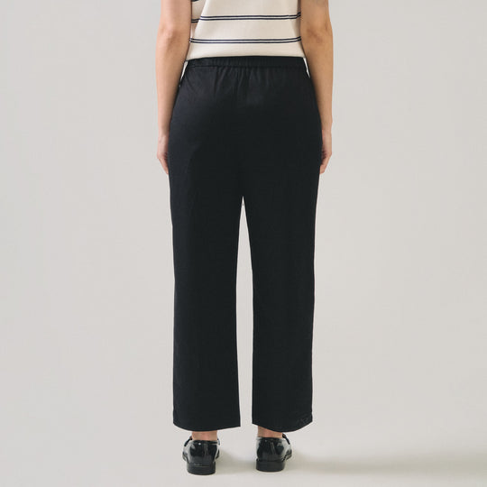 Pull Up Twill Trousers
