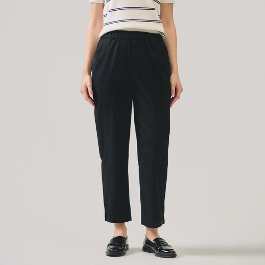 Pull Up Twill Trousers