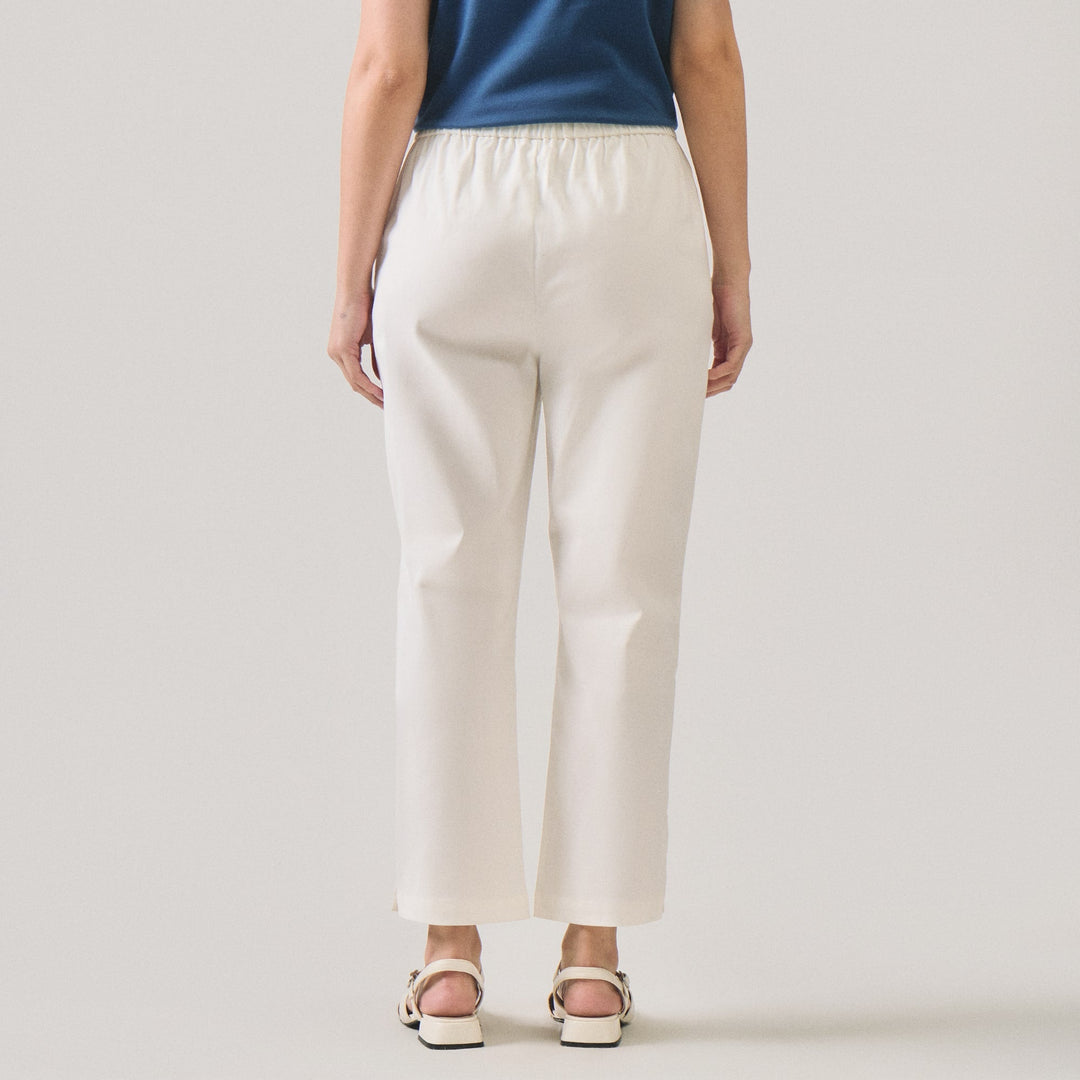 Pull Up Twill Trousers