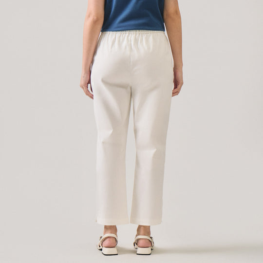Pull Up Twill Trousers