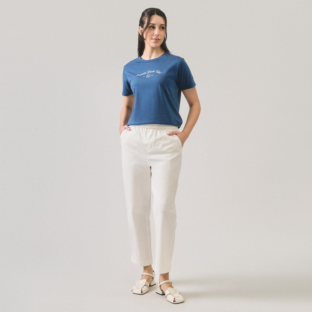 Pull Up Twill Trousers