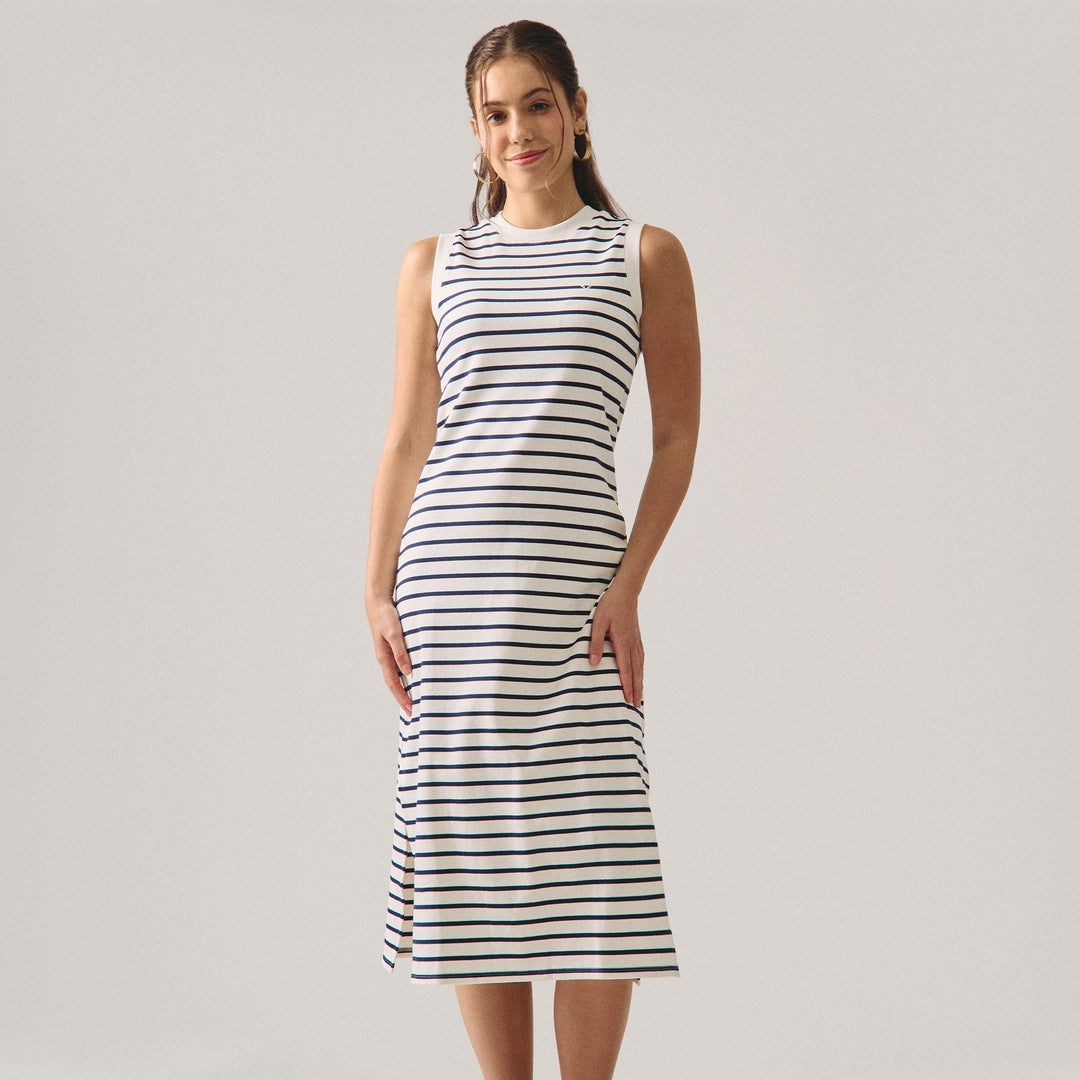 Striped Maxi Dress