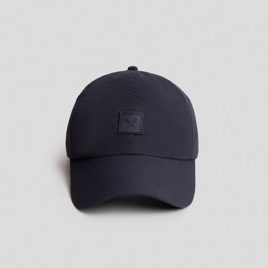 Biker Cap With Rubber Patch