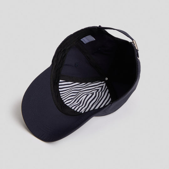 Biker Cap With Rubber Patch
