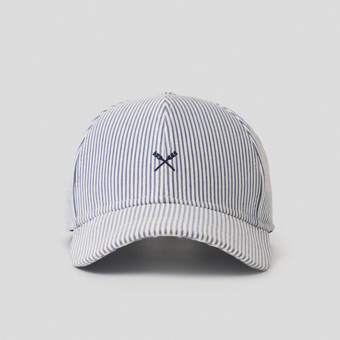 Striped Oxford Classic Cap