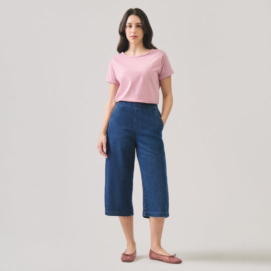 Dolman Top With Contrast Oar