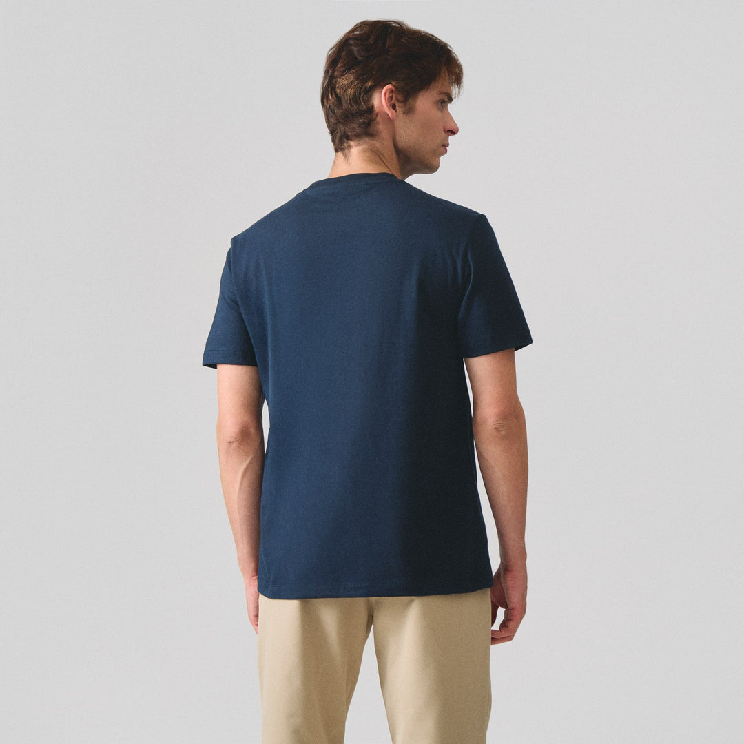 Regular Fit T-Shirt With Embossed Branding