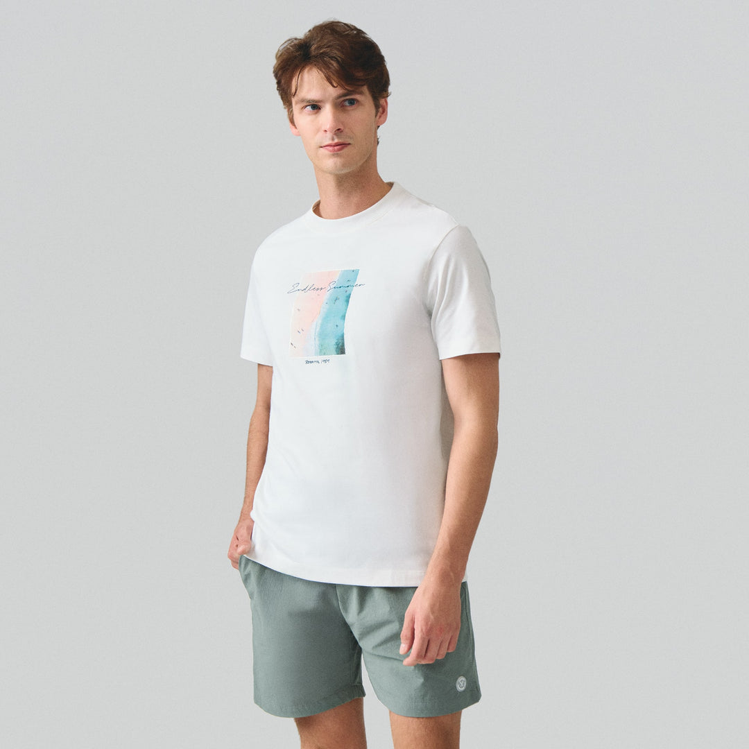 Regular Fit Endless Summer Photographic T-Shirt