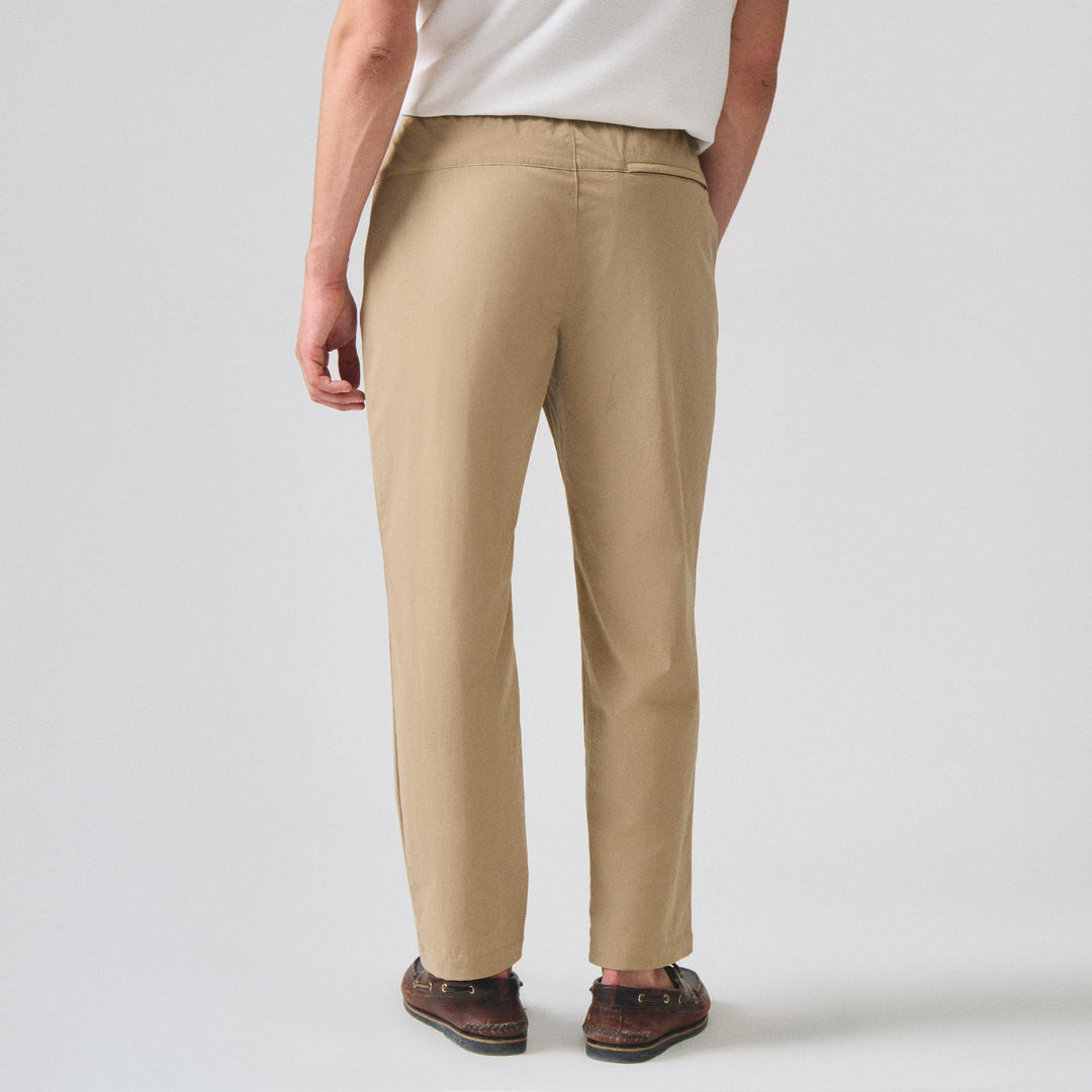Slim Fit Nylon Trousers