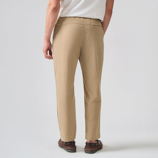 Slim Fit Nylon Trousers