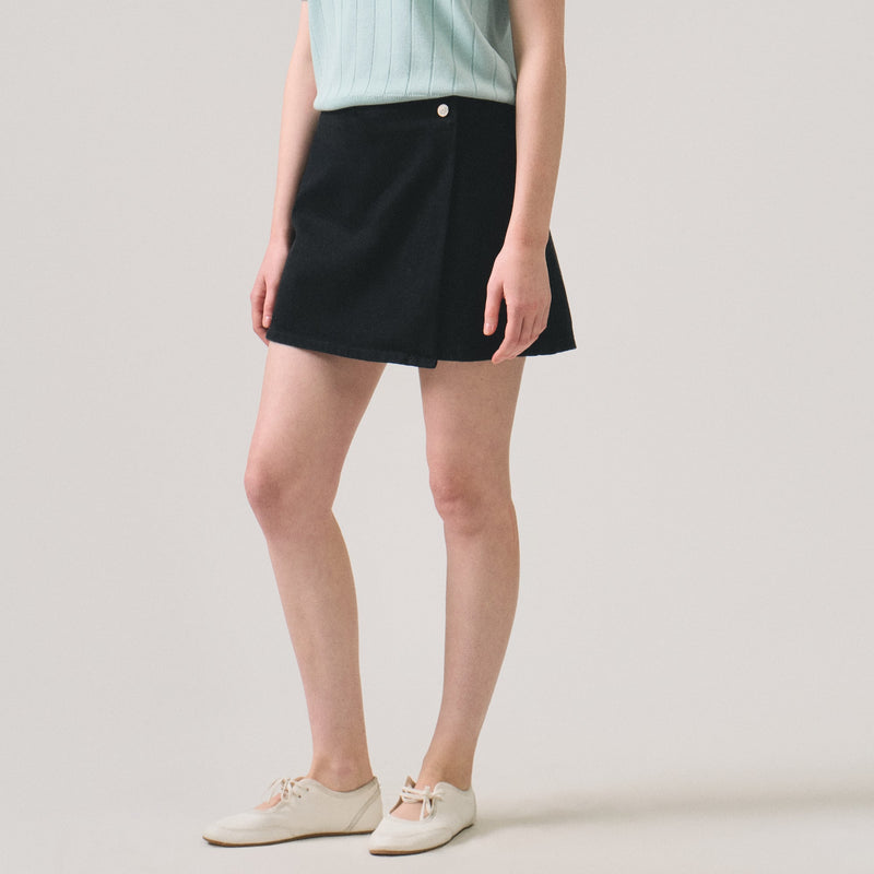 Denim Skort