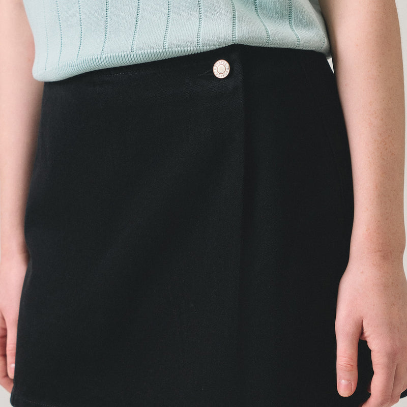 Denim Skort