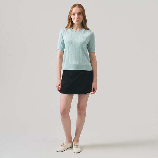 Textured Knit Top