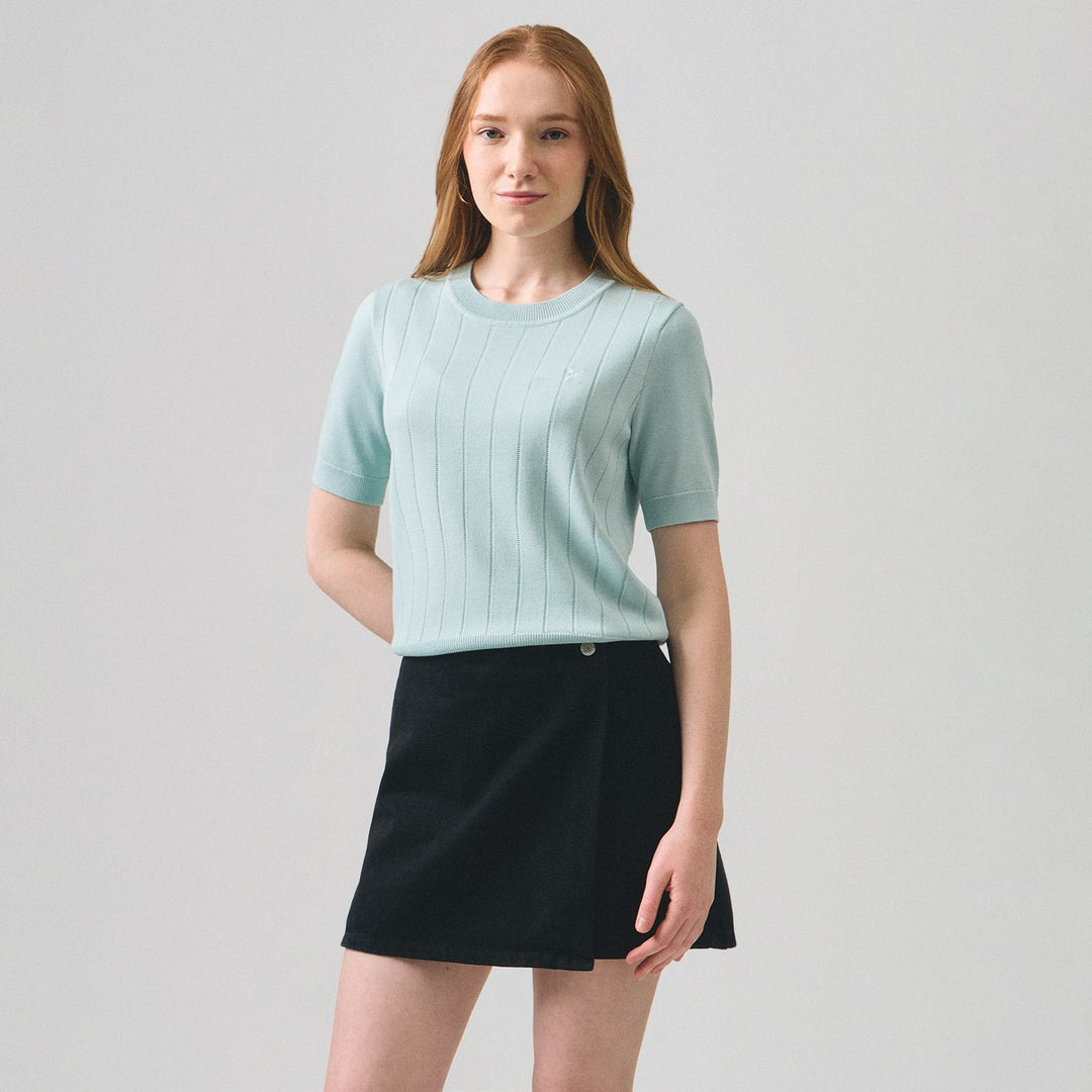 Textured Knit Top