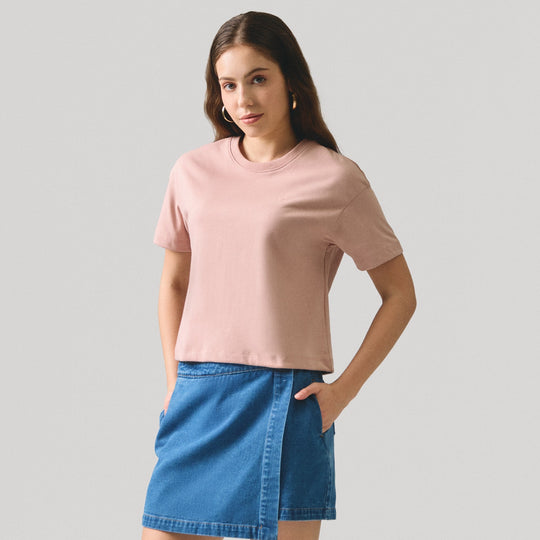 Relaxed Fit Basic T-Shirt