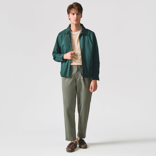 Slim Fit Canvas Trousers