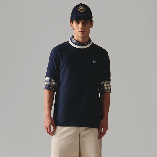 Regular Fit Ringer T-Shirt With Tipping
