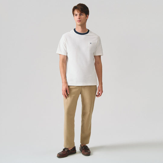 Regular Fit Ringer T-Shirt With Tipping
