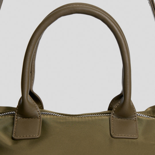 Nylon Mini Tote Bag With Detachable Strap
