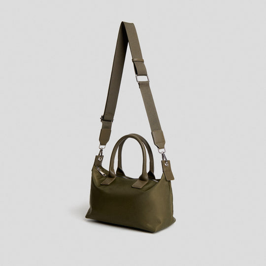 Nylon Mini Tote Bag With Detachable Strap