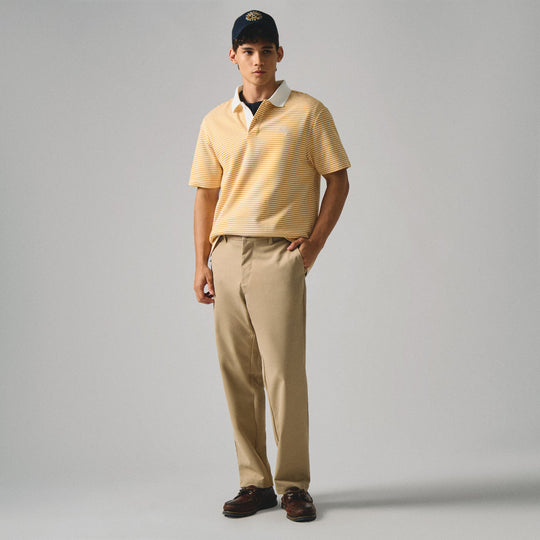 Regular Fit Micro Striped Polo Shirt