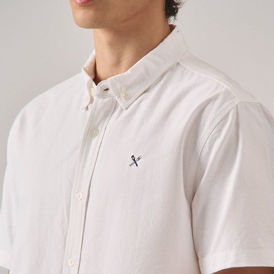Regular Fit Short Sleeves Oxford Shirt