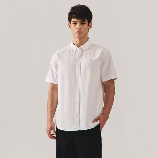 Regular Fit Short Sleeves Oxford Shirt