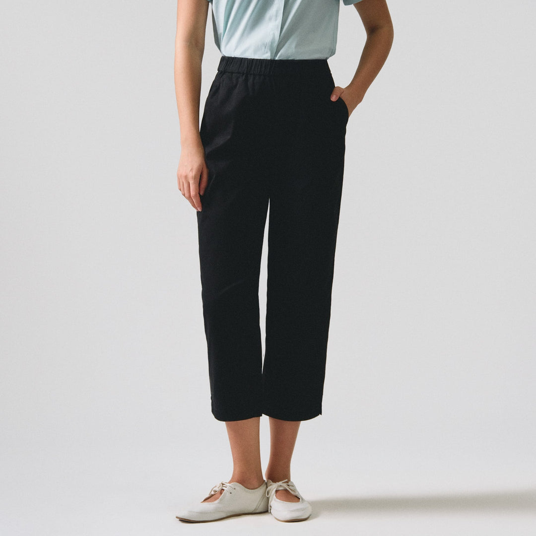 Pull On Slim Fit Trousers