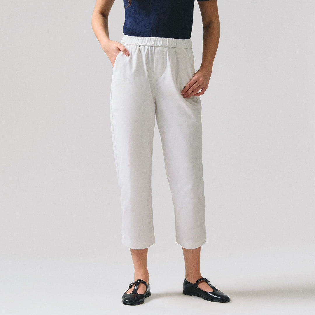 Pull On Slim Fit Trousers