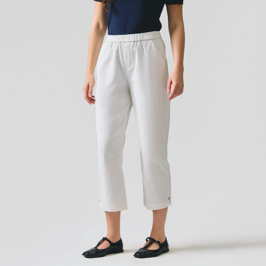 Pull On Slim Fit Trousers