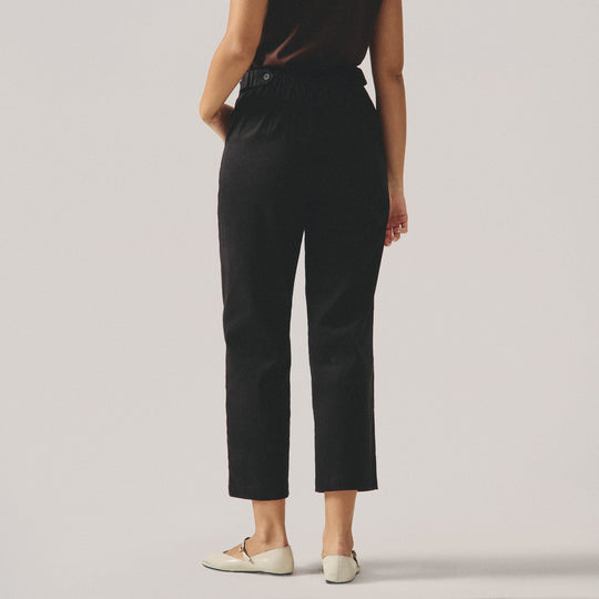 Adjustable Straight Fit Trousers