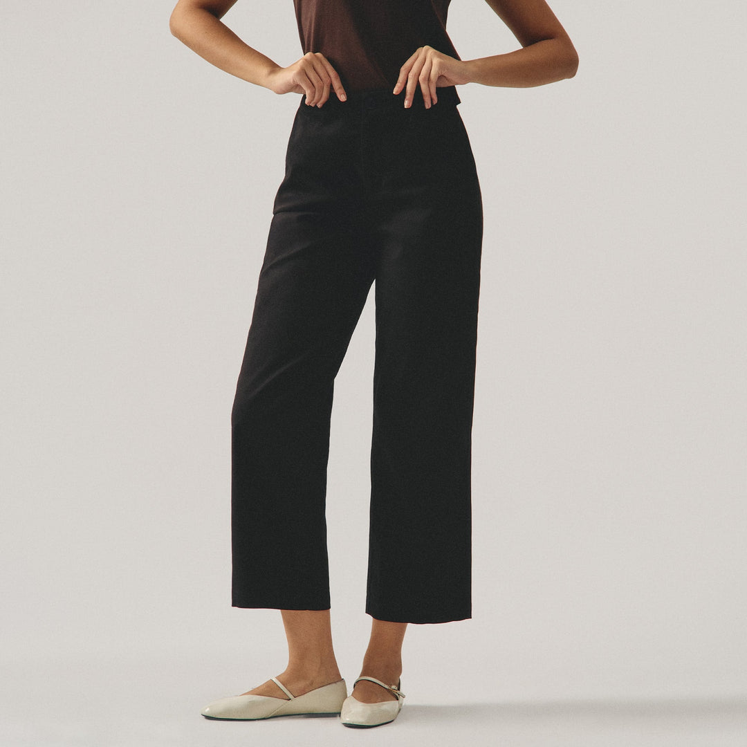 Adjustable Straight Fit Trousers