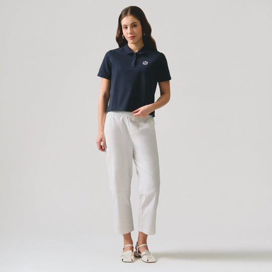 Polo With Hidden Placket
