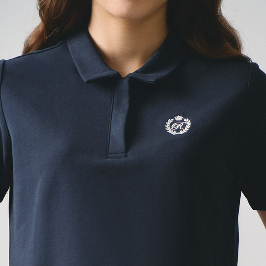 Polo With Hidden Placket