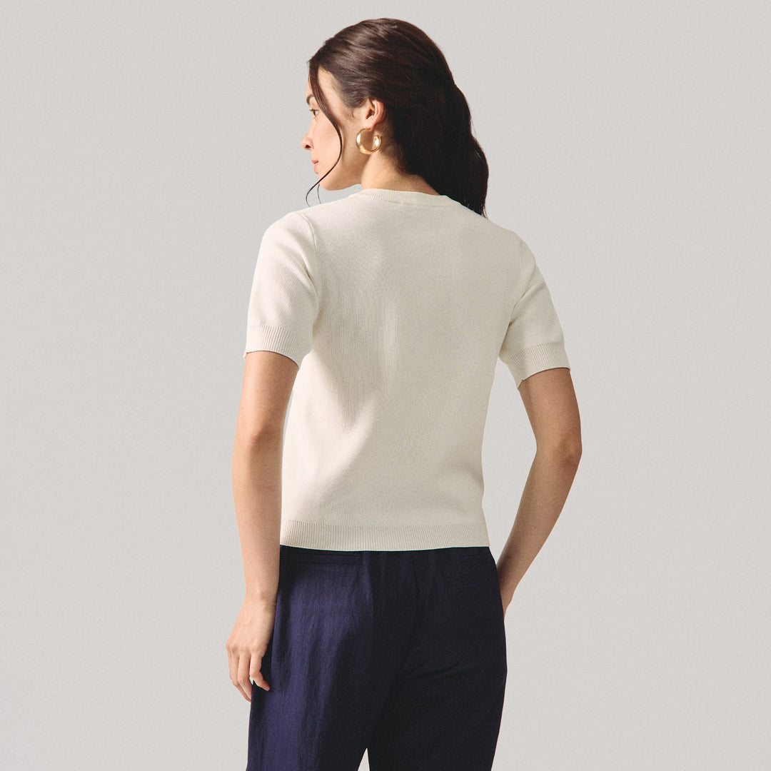 Henley Knit Top