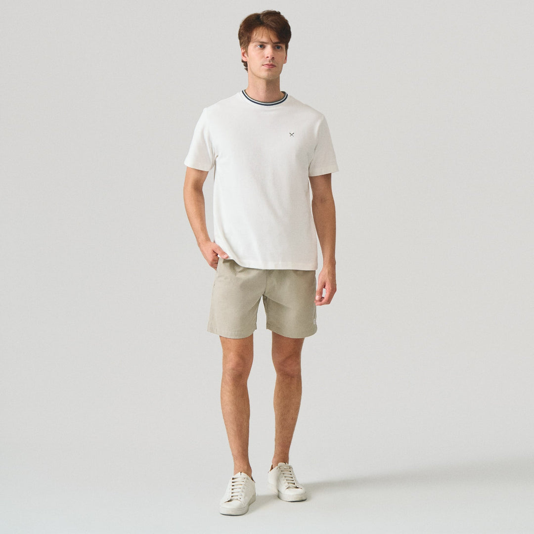 Regular Fit Pique T-Shirt With Tipping