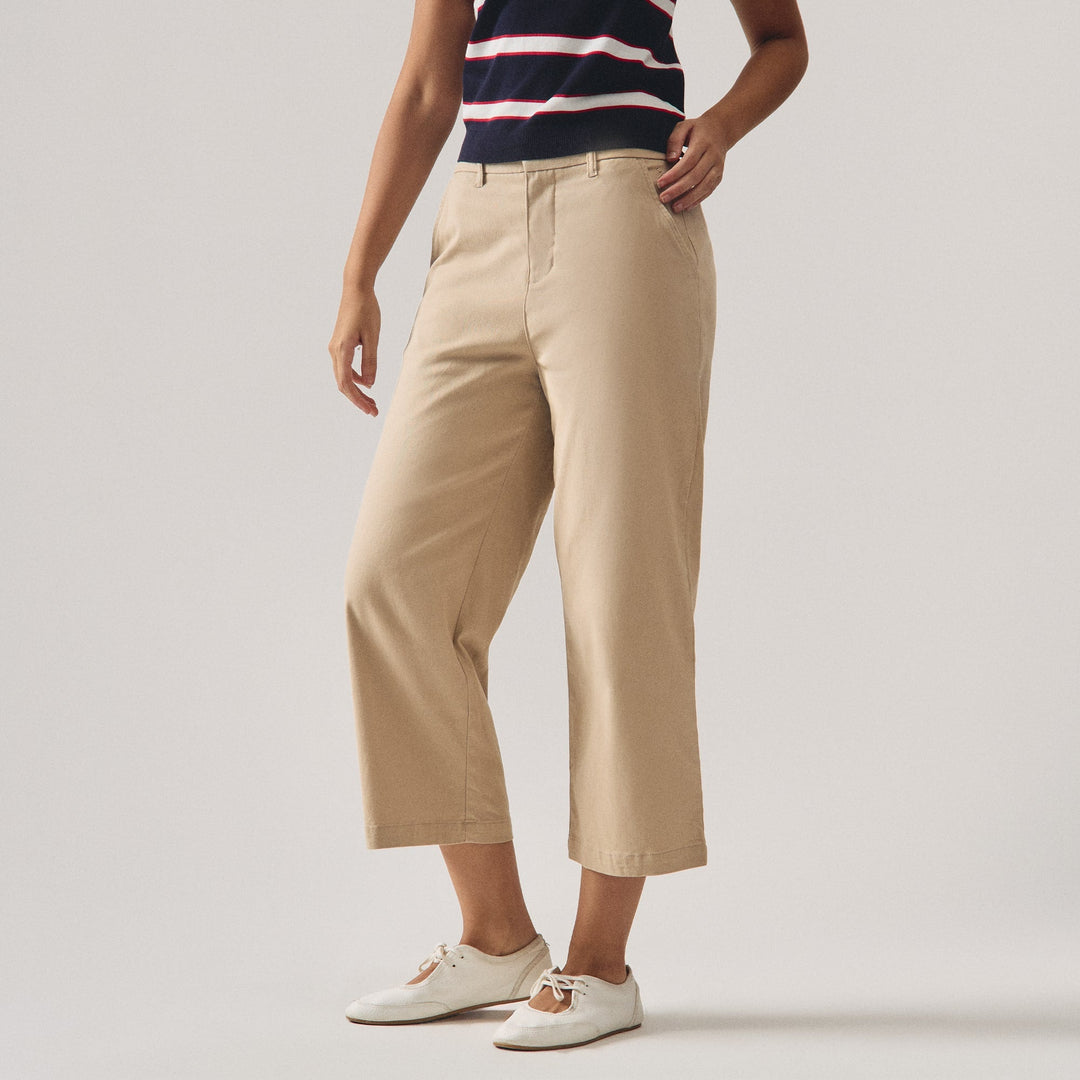 Straight Fit Trousers