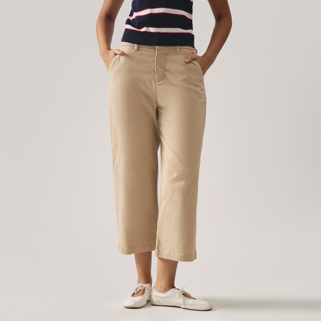 Straight Fit Trousers