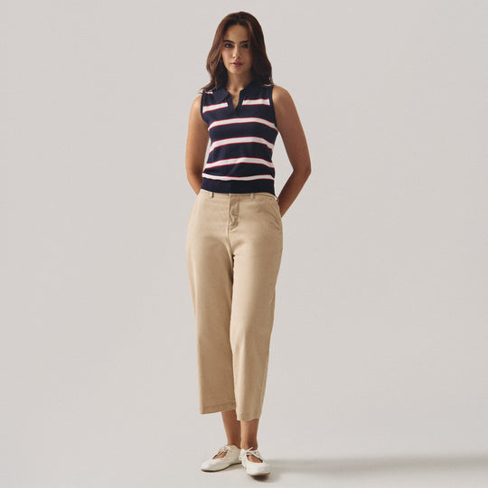 Straight Fit Trousers