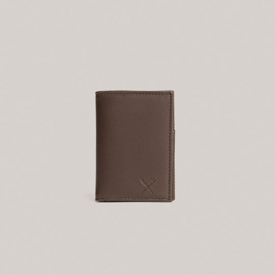 Card Case With Debossed Oar Stamping