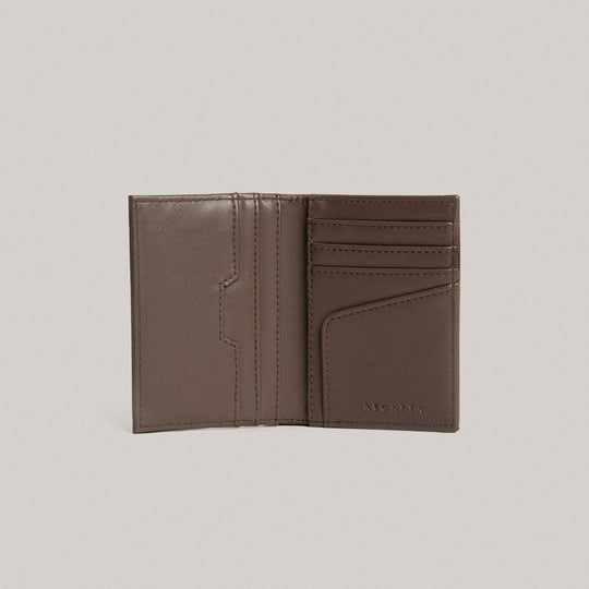Card Case With Debossed Oar Stamping