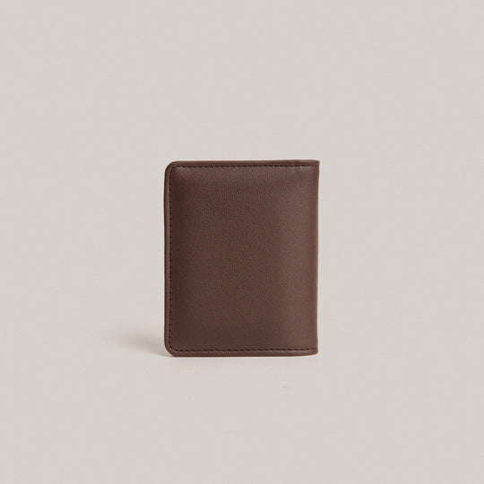 Card Case With Gunmetal Plate Branding